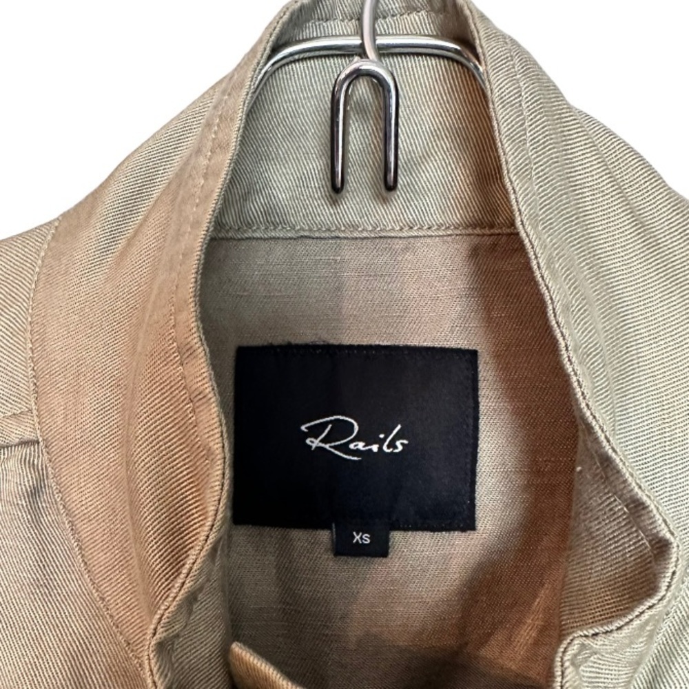 RAILS Trey Jacket in Light Sage Arrow Patch XS - Picture 7 of 8